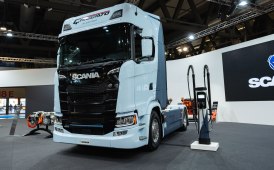 Chiggiato, al via un trasporto 100% elettrico con Scania